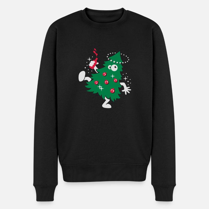 Tipsy de Noël - Pull Premium bio Homme - noir