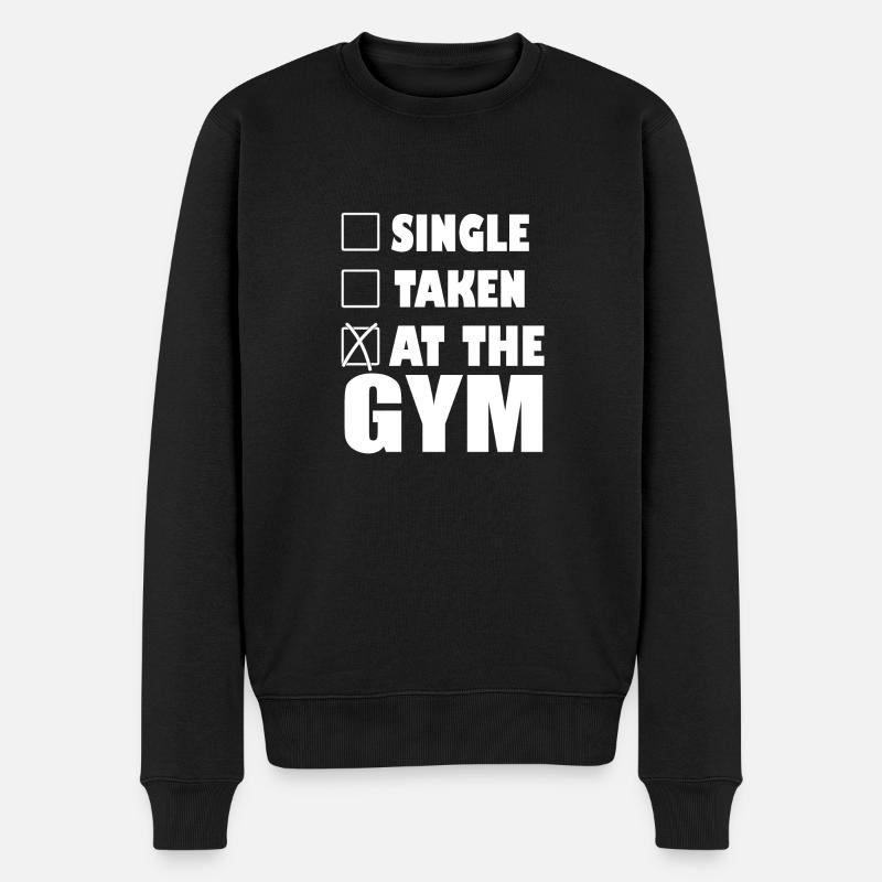 Gym - Pull Premium bio Homme - noir