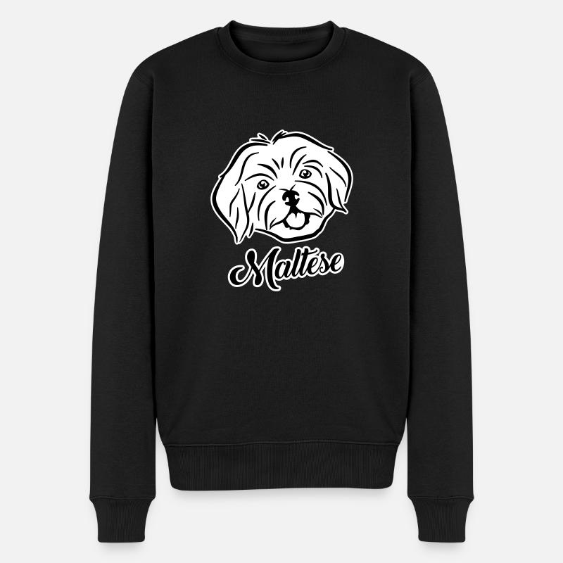 Bichon - Pull Premium bio Homme - noir