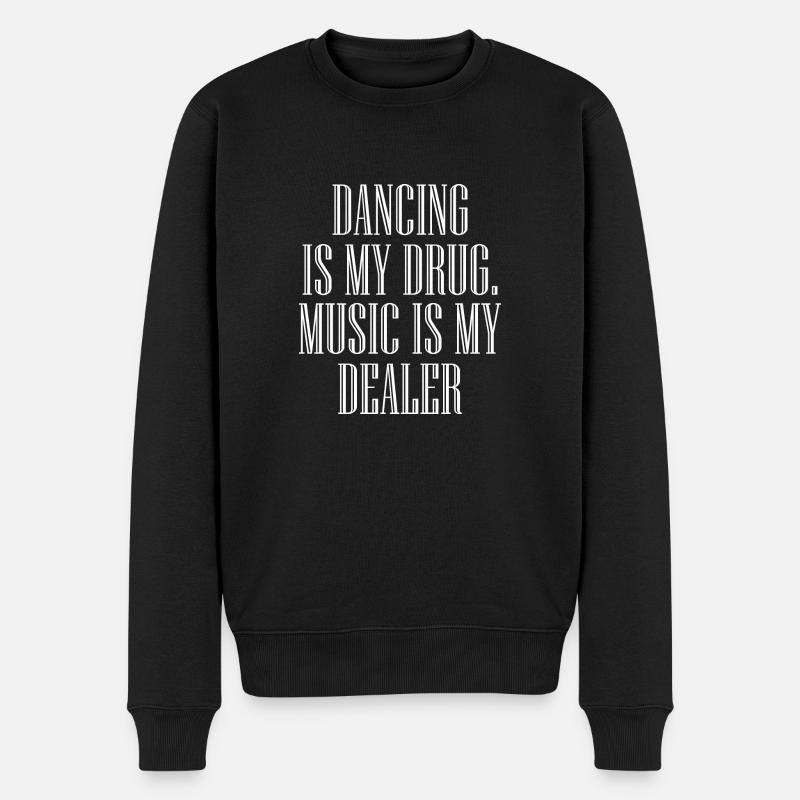 Danse Musique de danse - Pull Premium bio Homme - noir