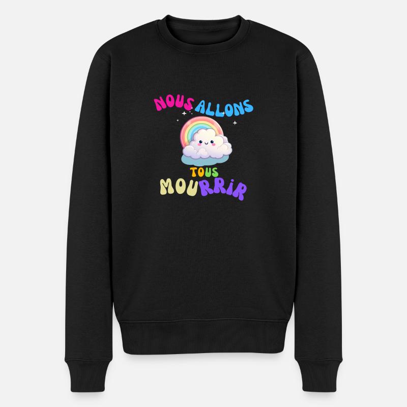 Nuage mignon anime - Pull Premium bio Homme - noir