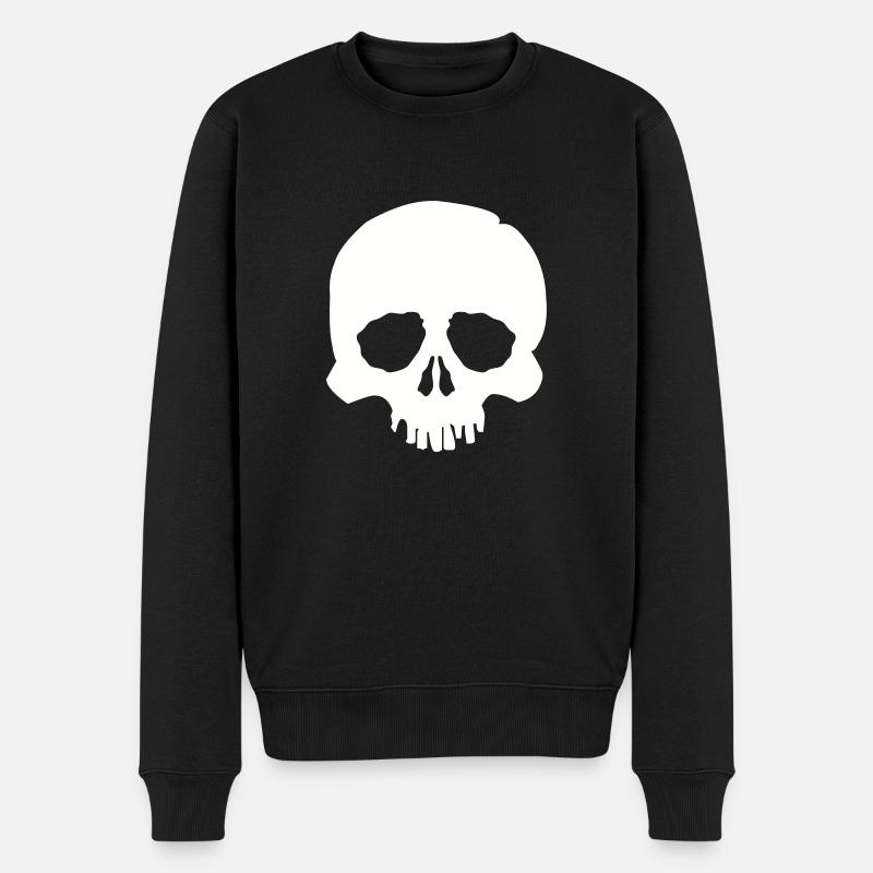 Crâne - Pull Premium bio Homme - noir