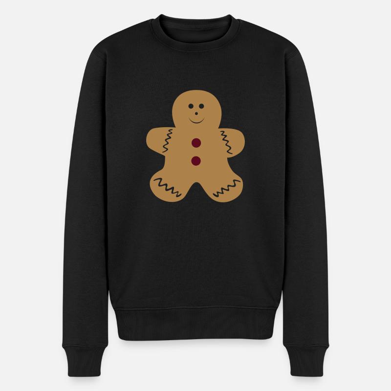 Cookie Man - Pull Premium bio Homme - noir