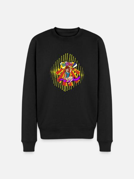 popartcontest - Men's Premium Organic Jumper - black