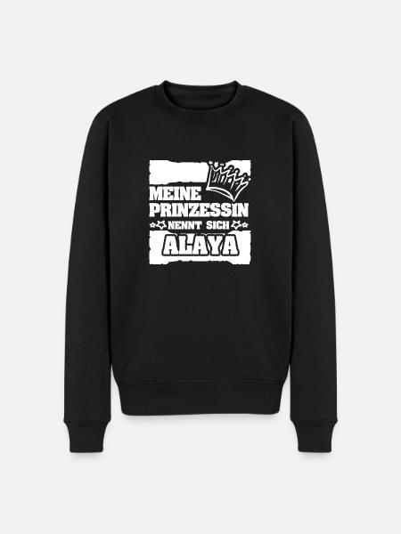 Alaya - Men's Premium Organic Jumper - black
