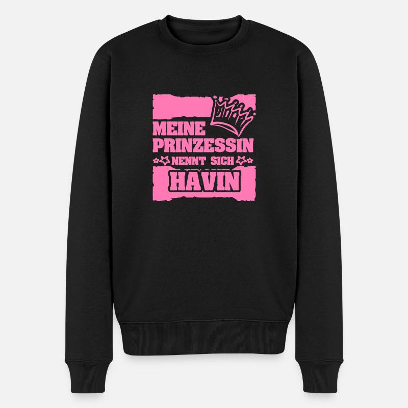 Cadeau pour Havin - Pull Premium bio Homme - noir