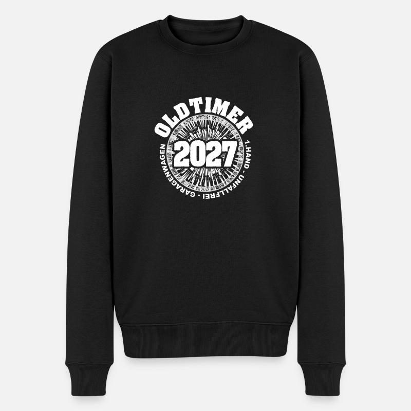 Voitures classiques 2027 - Pull Premium bio Homme - noir
