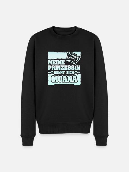 Moana - Männer Premium Bio Pullover - Schwarz