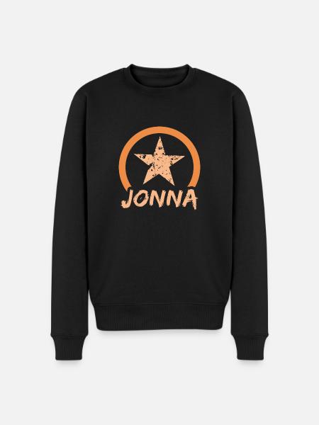 Jonna as a given name - Men's Premium Organic Jumper - black