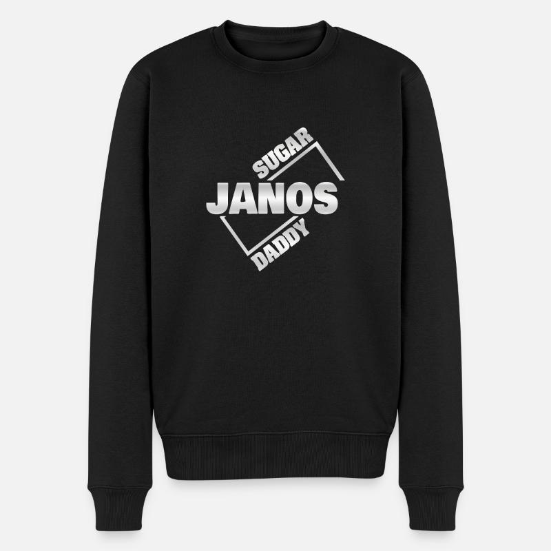 Sugardaddy Janos - Pull Premium bio Homme - noir