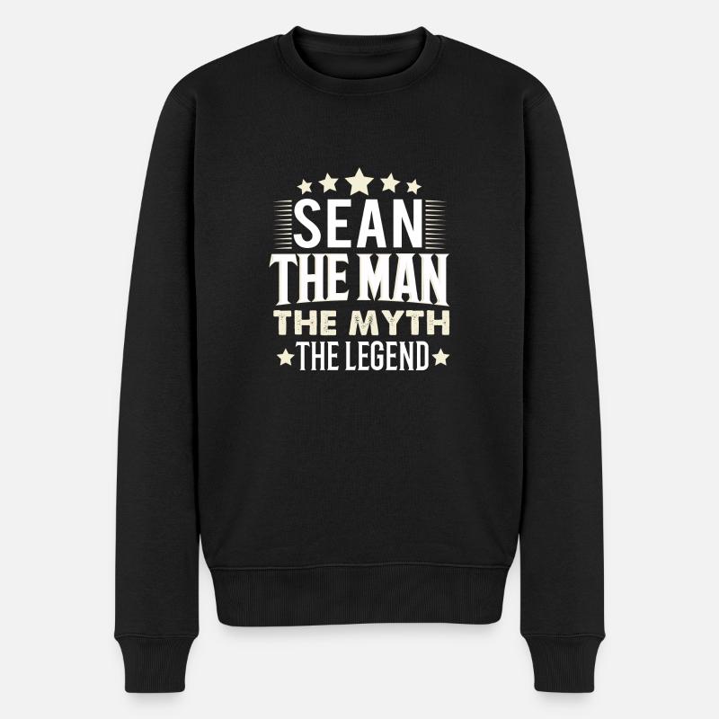 Sean - Pull Premium bio Homme - noir
