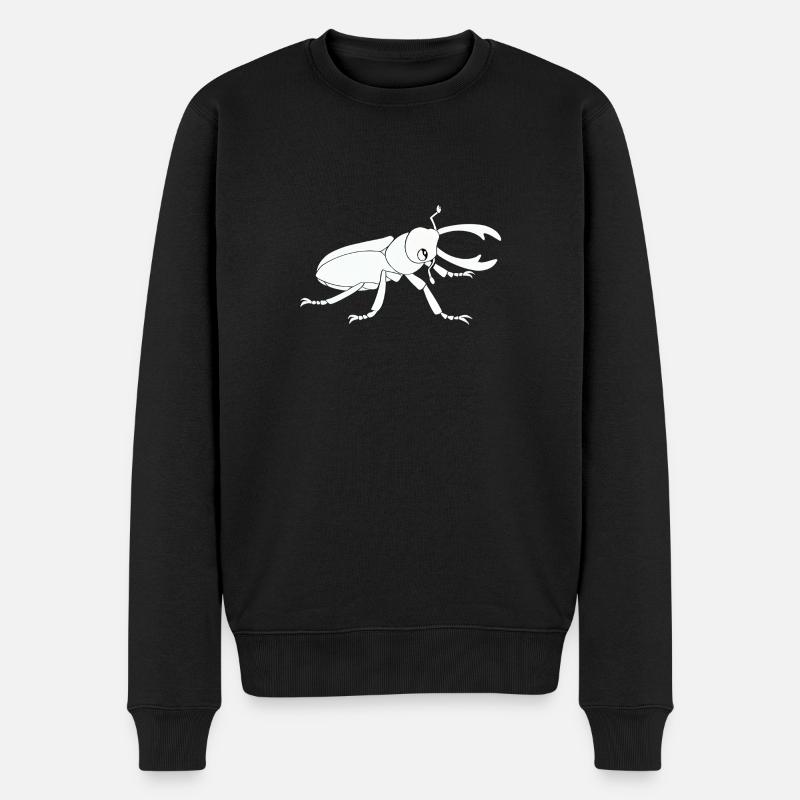 Insecte - Pull Premium bio Homme - noir