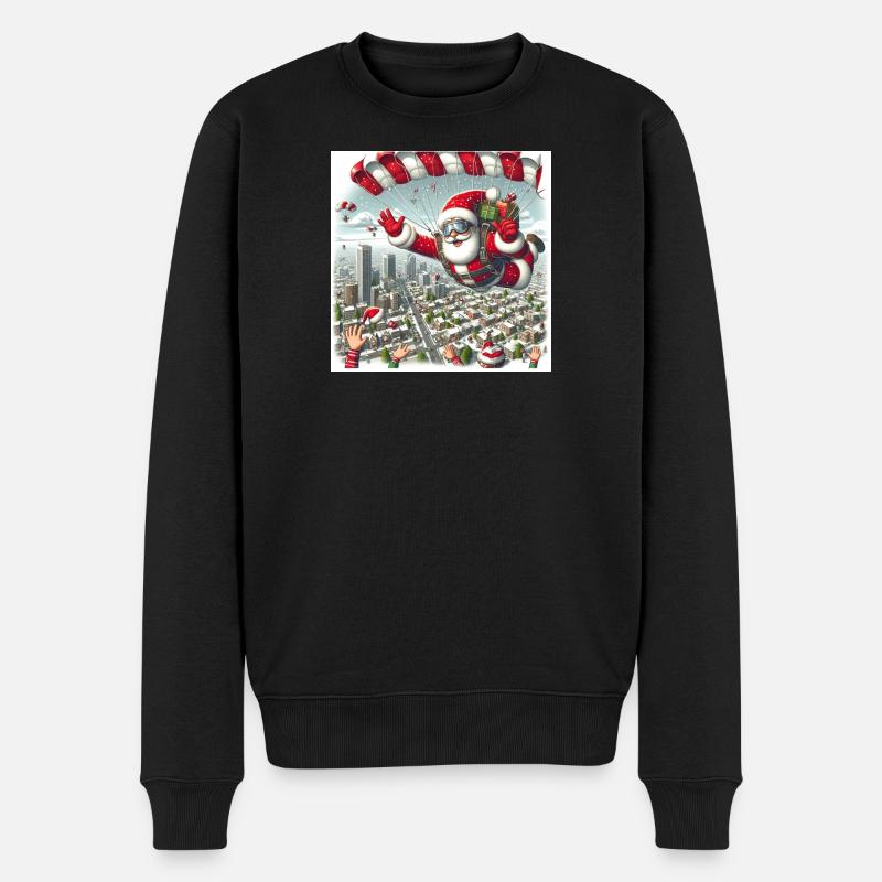 Design de Noël 13 - Pull Premium bio Homme - noir