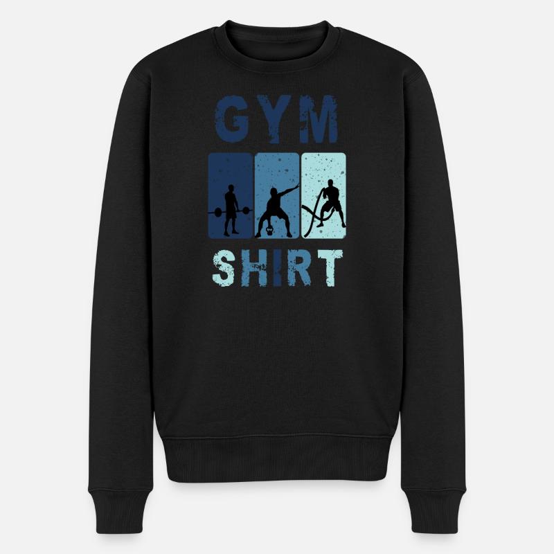 Chemise de sport - Pull Premium bio Homme - noir