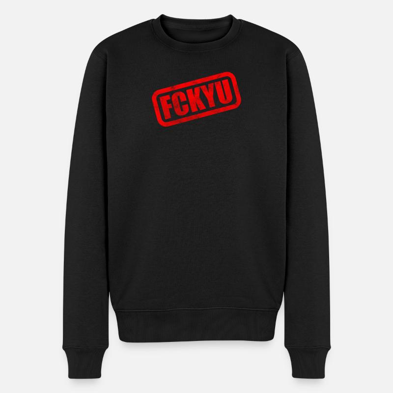 Numéro d’identification fiscale FCKYU - Pull Premium bio Homme - noir