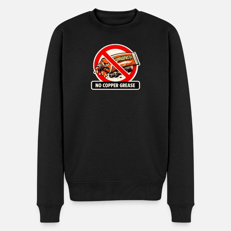 Pas de pâte de cuivre - Pull Premium bio Homme - noir