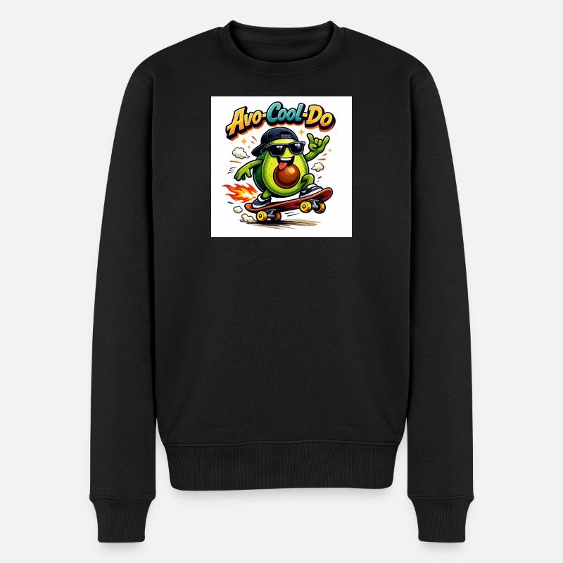 Avacooldo – Stay Chill” - Pull Premium bio Homme - noir
