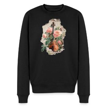 Violon Violon - Pull Premium bio Homme - noir - Devant - Nico (187cm)