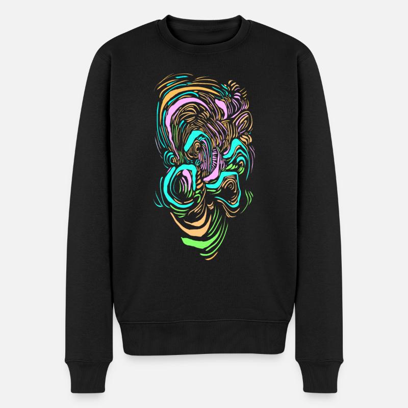 Clown de science-fiction - Pull Premium bio Homme - noir