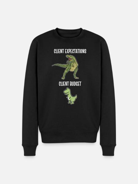 Graphic Designer Graphic Designer Artist - Men's Premium Organic Jumper - black