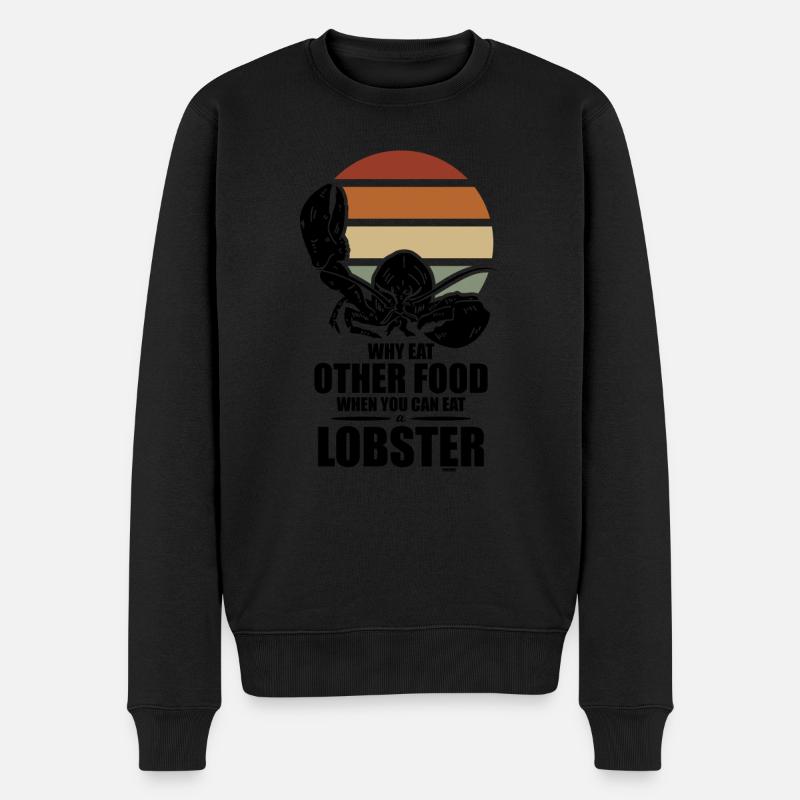 Manger du homard - Pull Premium bio Homme - noir