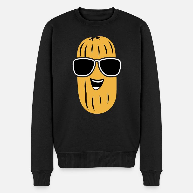 Cacahuètes Humour petite cacahuète - Pull Premium bio Homme - noir