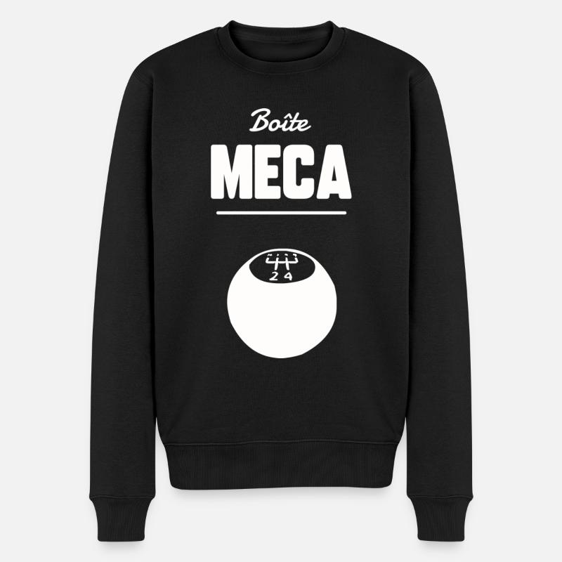 Boîte meca - Pull Premium bio Homme - noir