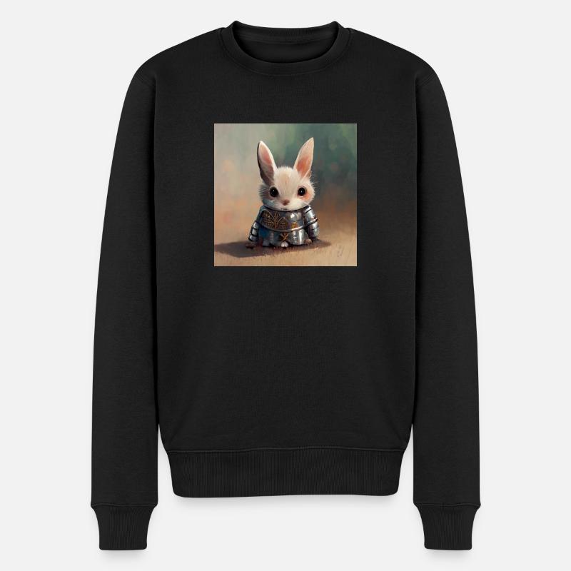 Mignon Lapin Chevalier 2 Hase - Pull Premium bio Homme - noir