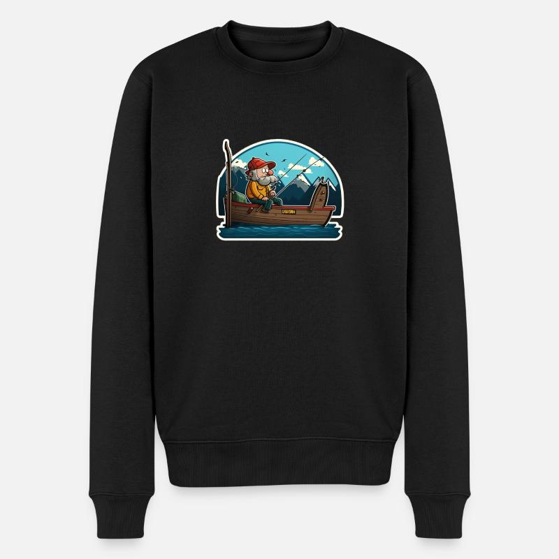 Pêcheur - Pull Premium bio Homme - noir