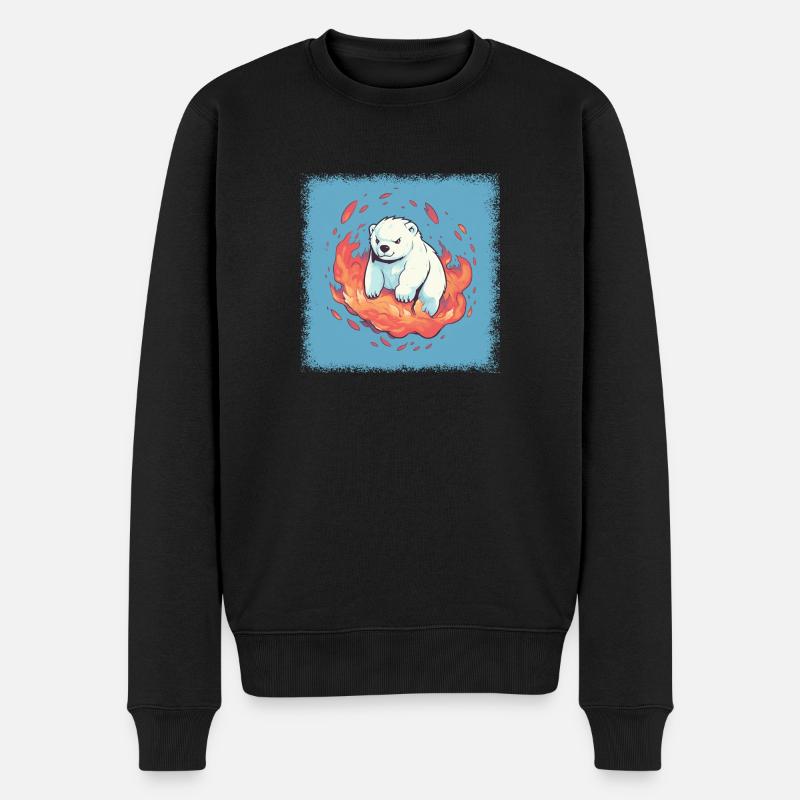 cinema movie birthday present idea - Männer Premium Bio Pullover - Schwarz