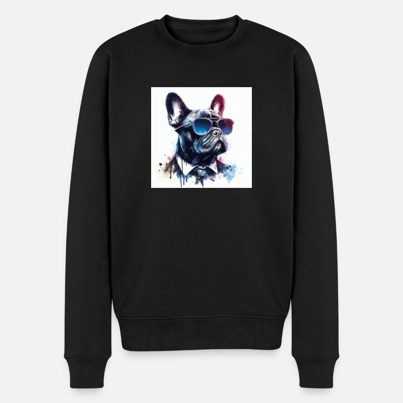 Bully le parrain - Pull Premium bio Homme - noir