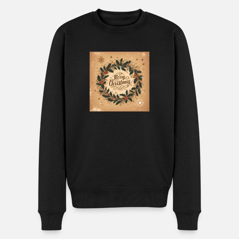 Se marier à Noël - Pull Premium bio Homme - noir