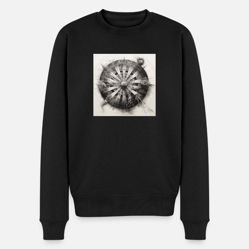 Jeu de fléchettes Dartscheibe Winkingerschild - Pull Premium bio Homme - noir