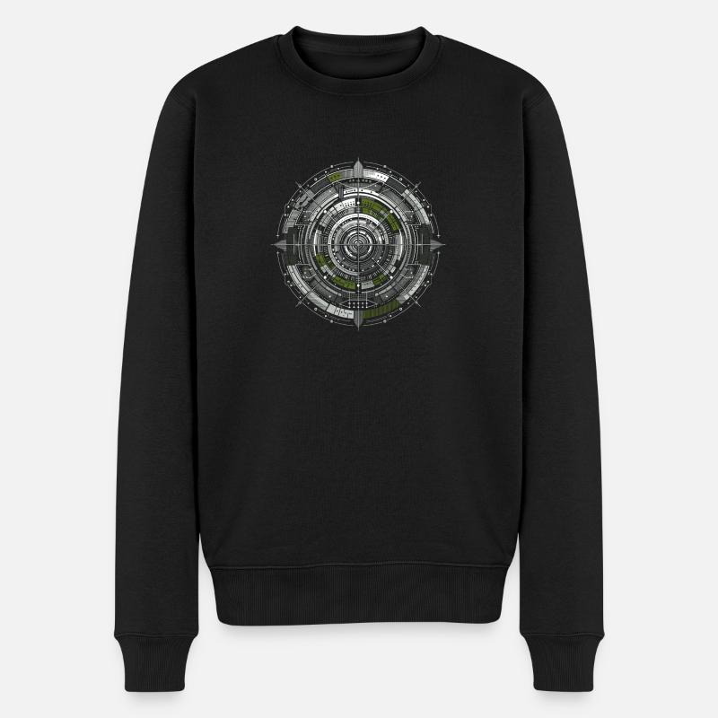 Nexus radar numérique - Pull Premium bio Homme - noir