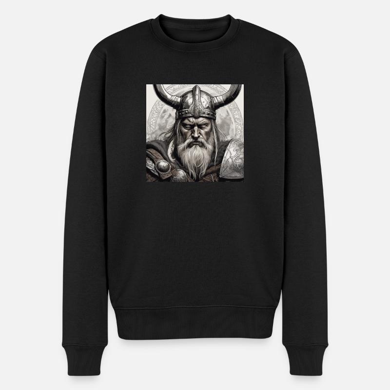 Viking Ragnar - Pull Premium bio Homme - noir