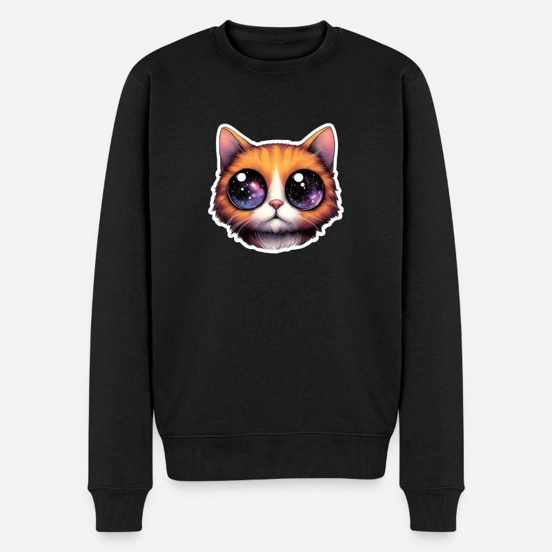 Chat mignon - Pull Premium bio Homme - noir