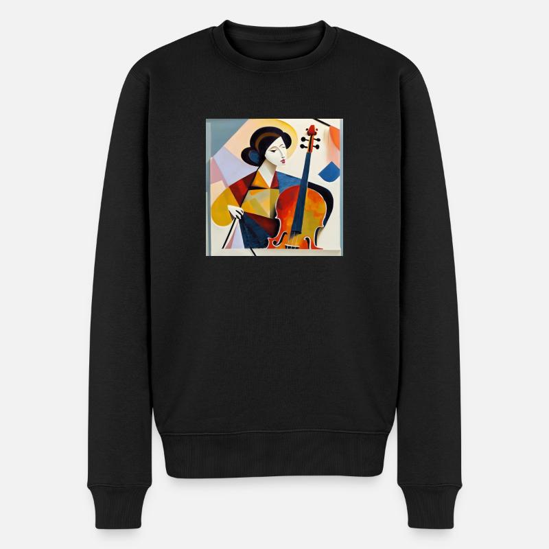 Artiste à l’œuvre - Pull Premium bio Homme - noir