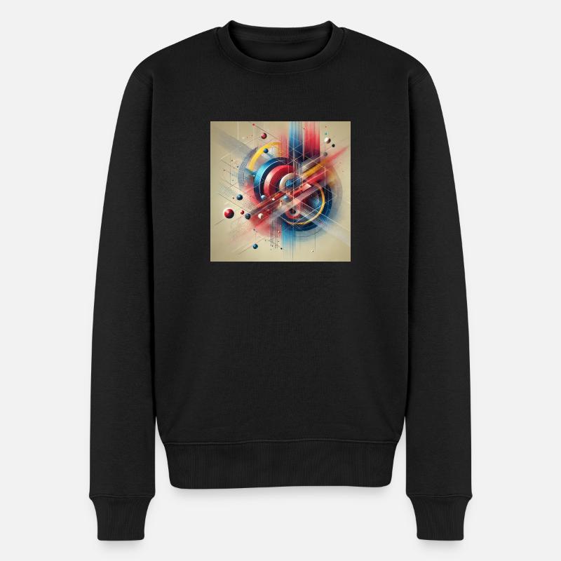 Couleurs en mouvement - Pull Premium bio Homme - noir