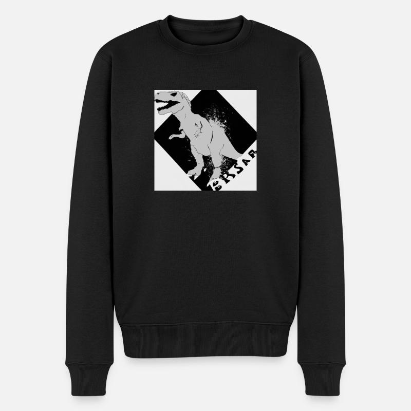 T Rex - Pull Premium bio Homme - noir