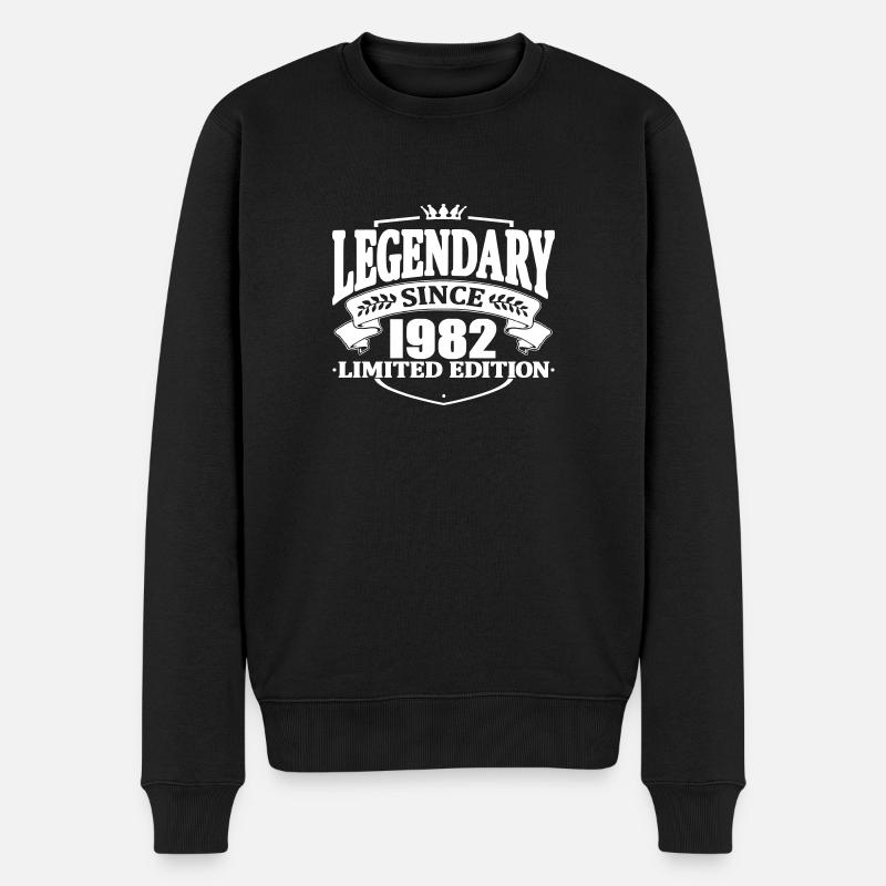 Légendaire depuis 1982 - Pull Premium bio Homme - noir