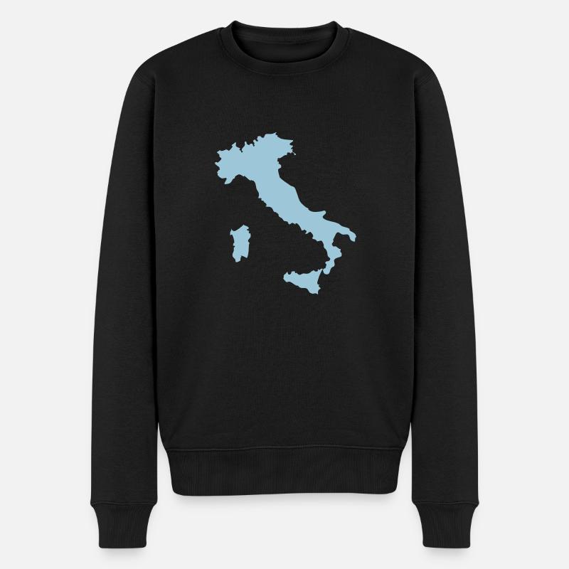 italie - Pull Premium bio Homme - noir