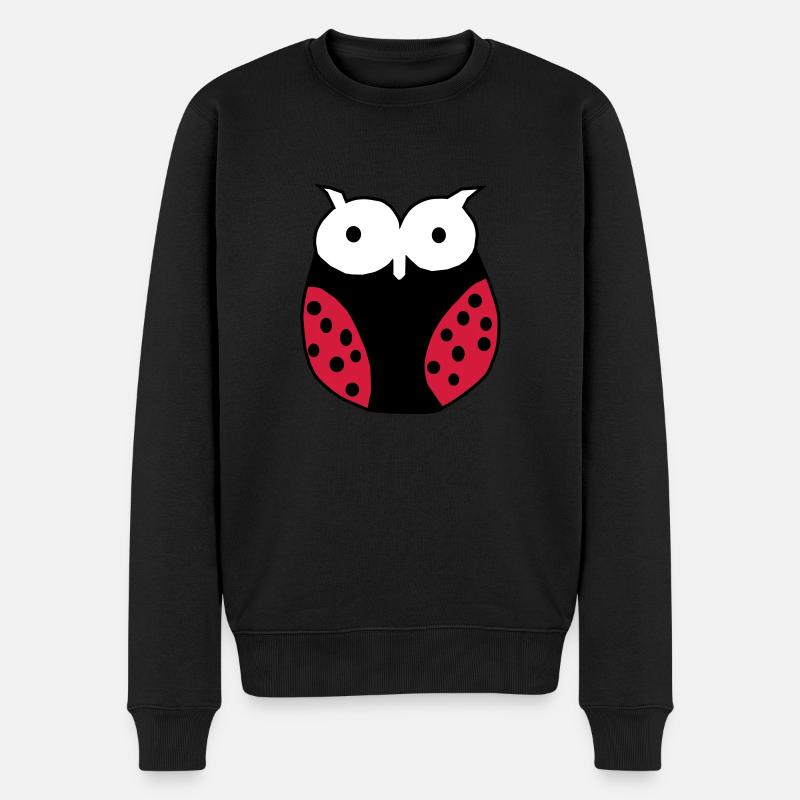 Coccinelle brute - Pull Premium bio Homme - noir