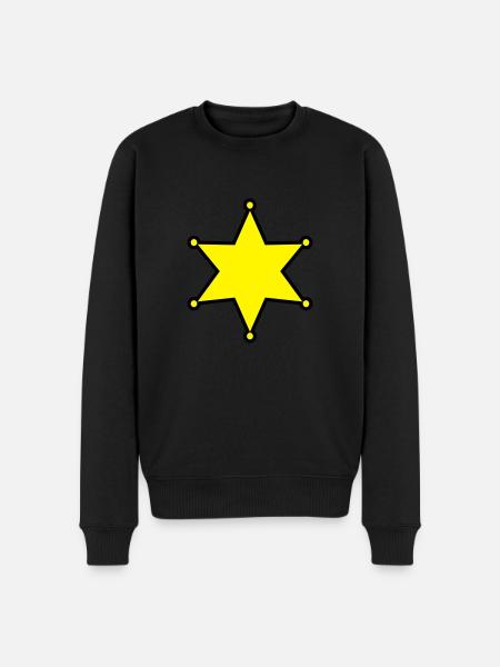 stern - Men's Premium Organic Jumper - black