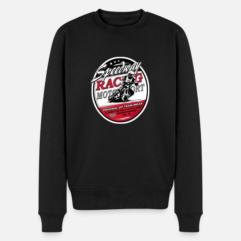Speedway Racing_AAA - Pull Premium bio Homme - noir