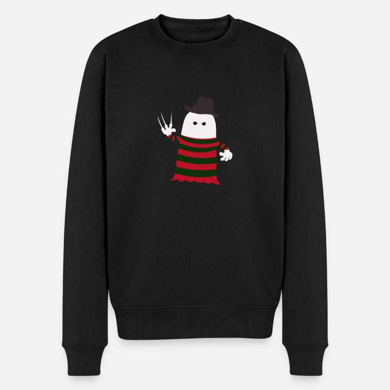 Freddy Booger - Pull Premium bio Homme - noir