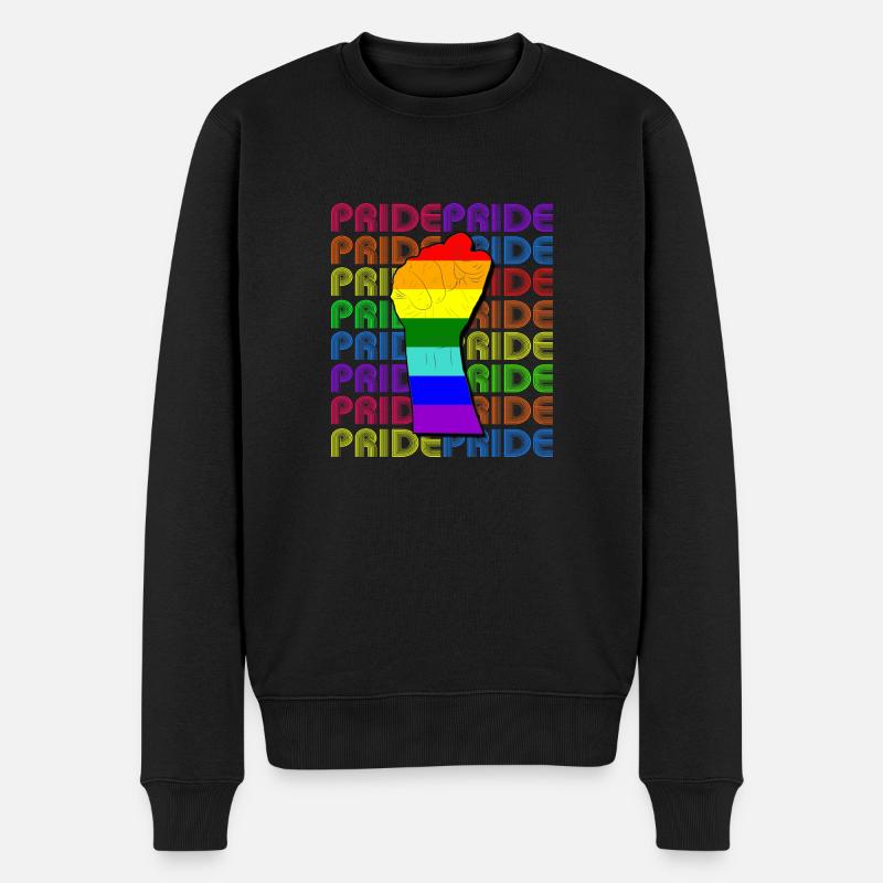 PridePride - Pull Premium bio Homme - noir
