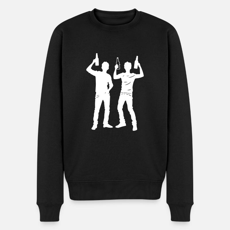 Groupe de groupe d’équipage - Pull Premium bio Homme - noir