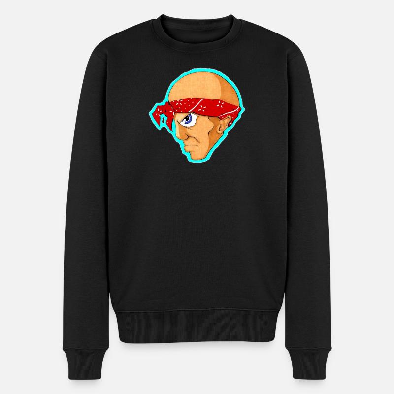 "Loco" - Pull Premium bio Homme - noir