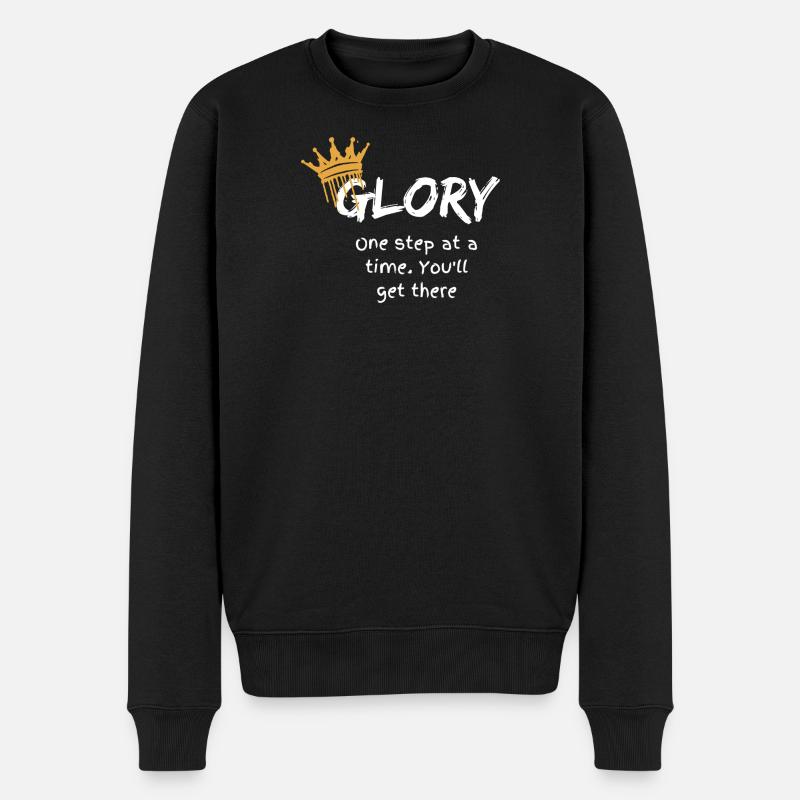 Glory - Pull Premium bio Homme - noir