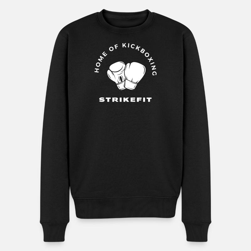 Foyer du kickboxing - Pull Premium bio Homme - noir